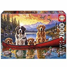 Puzzle, Educa, Sunday with the children, 2000 pieces