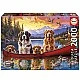 Puzzle, Educa, Sunday with the children, 2000 pieces