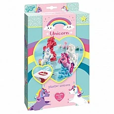 Creative set Totum DIY plaster unicorn ponies, 5 pieces