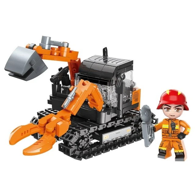 Building set MineCity Rescue excavator, 176 pieces