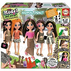 Creative set, Educa, My model doll design, Animal motifs