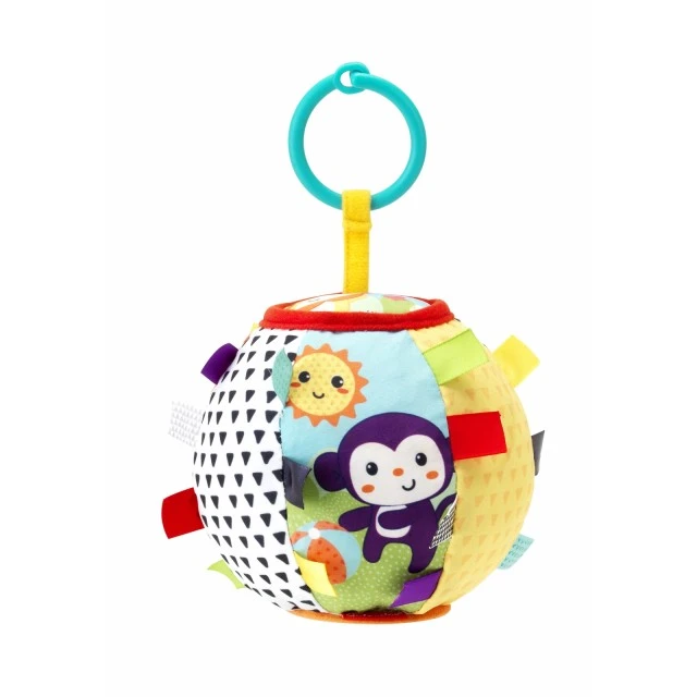 Мека сензорна топка, Infantino, С огледало и звуци
