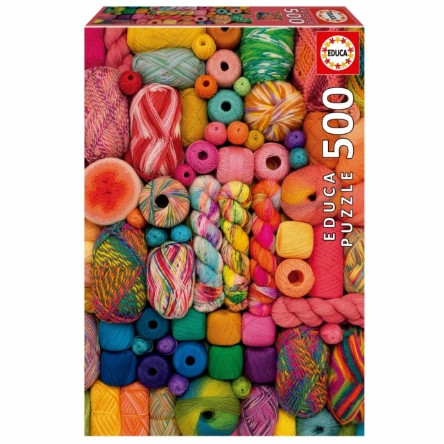 Puzzle, Educa, Yarn, 500 pieces