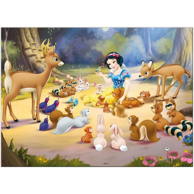 Puzzle, Lisciani, Snow White, Double-sided puzzle 60 pieces
