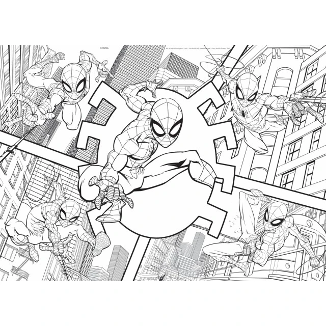Puzzle, Lisciani, Spiderman, Two-faced puzzle 24 pieces