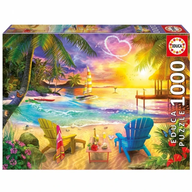 Puzzle Educa Love Beach 1000 pieces