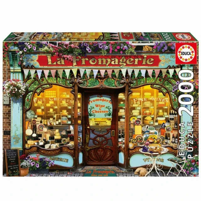 Puzzle Educa Cheese Shop 2000 pieces
