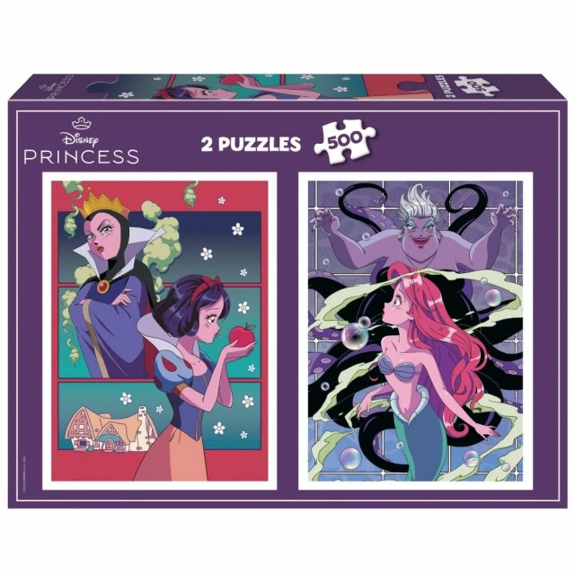 Puzzle Educa Disney Villains vs Princesses 2 x 500 pieces