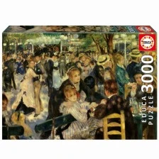 Puzzle Educa Dance at Le Moulin de la Galette 3000 pieces