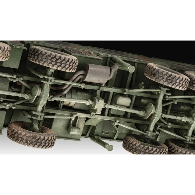 Assembly model, Revell, Military truck MAN 10t Milgl.8x8, 245 parts