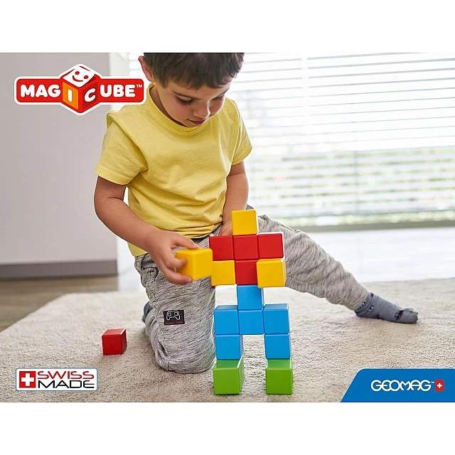 Magnetic constructor Magicube, Full Color, 24 parts