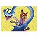 Прогресивен пъзел, Educa, Zootopia 4 в 1, 50/80/100/150 части