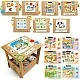 Educational set, Headu, Wooden desk, Writing school