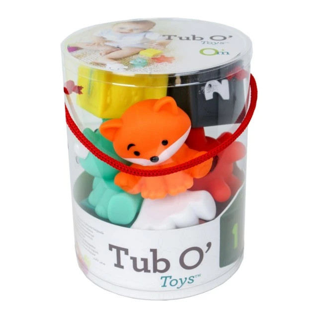 Комплект бебешки сензорни играчки, Infantino, 9 части