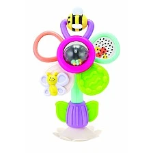 Baby activity toy, Infantino, Rotating flower