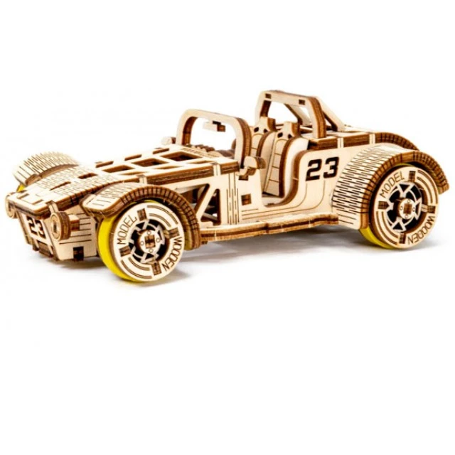 Wooden model kit, Revell, Little Adventures, Roadster, 111 parts