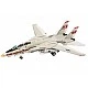 Assembly model, Revell, Grumman F-14 A Tomcat fighter, 49 parts