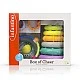 Set of 3 colorful baby toys, Infantino, 15 pieces