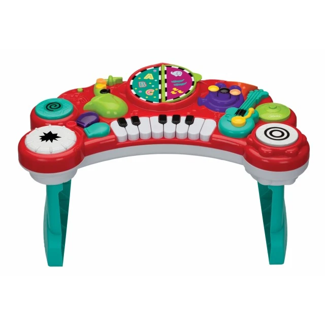 Интерактивна играчка, Infantino, B Kids, 10 в 1 Музикален център, Червен