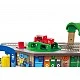 Railway set, Hape, Multi-storey city railway set, 58 pieces