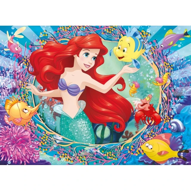 Puzzle, Lisciani, Princesses, Double-sided puzzle 2 x 48 pieces
