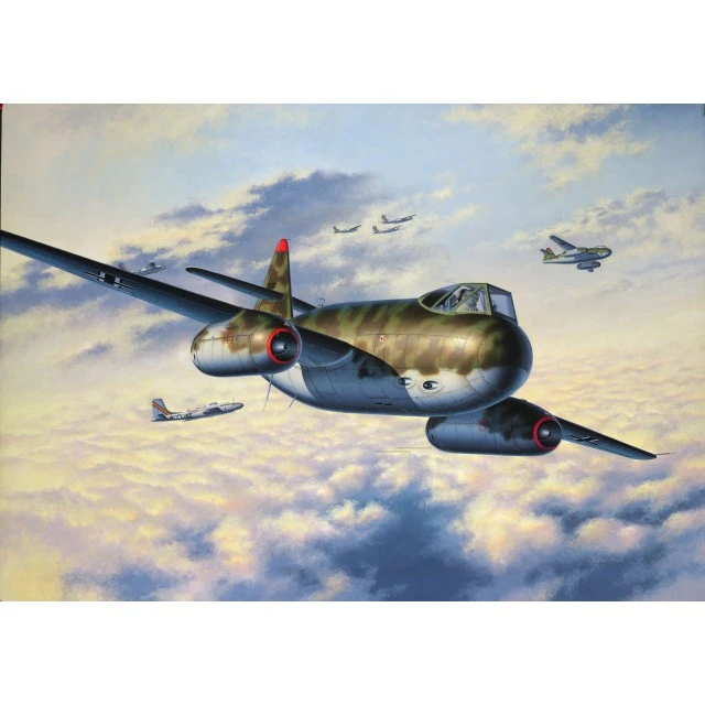 Assembly model, Revell, German fighter Messerschmitt P.1099A, 60 parts
