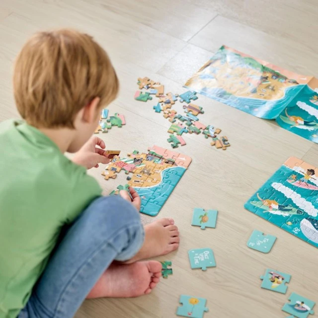 Puzzle Ocean Friends 3-in-1, 48/48/48 pieces