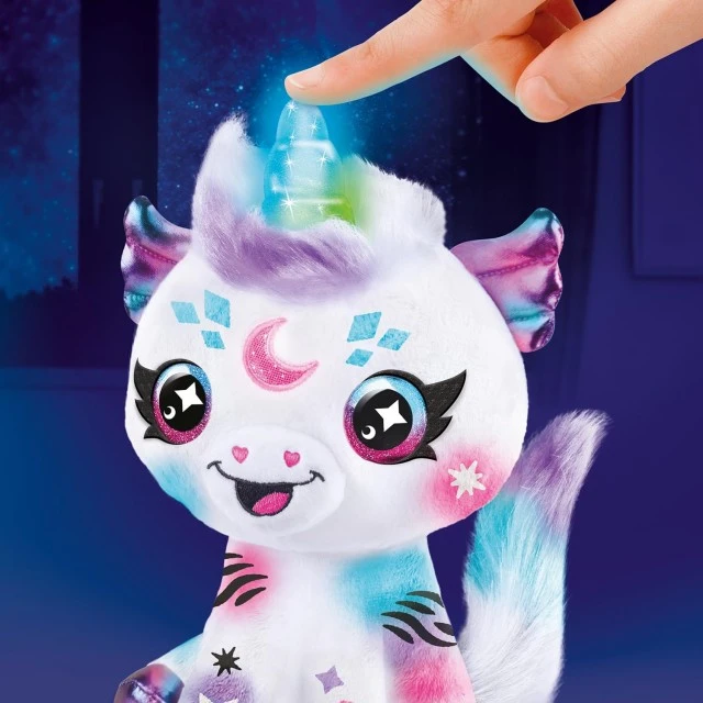 Творчески комплект, Canal Toys, Плюшена играчка за оцветяване, Космически еднорог с въпроси и отговори