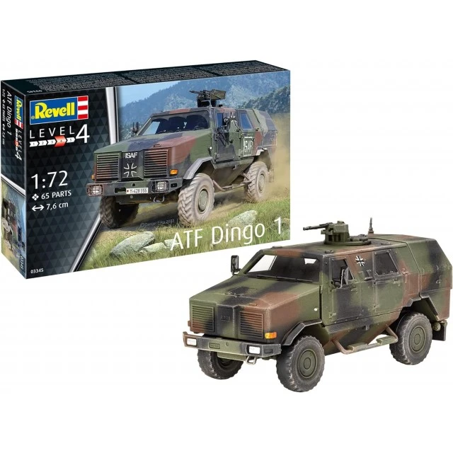 Assembled model ATF Dingo 1, 65 parts