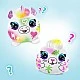 Creative set, Canal Toys, Mini plush toy for coloring, Neon, 10 cm, 2 pieces