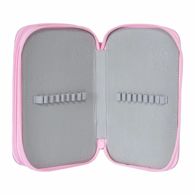 Double toiletry bag without accessories ASTRABAG Dogs, AC2, 20.5 x 13 x 4.5 cm