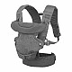 Ergonomic baby carrier, Infantino, Flip 4 in 1, Gray, from 3.6 to 14.5 kg.