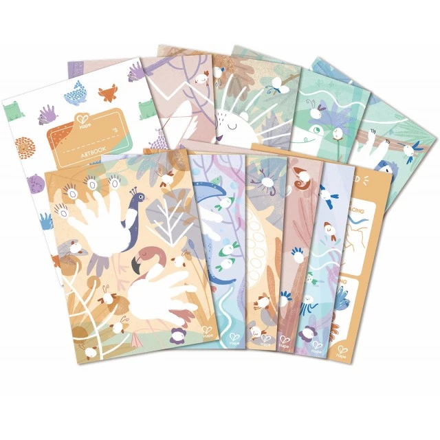 Creative set Finger painting, 16 parts