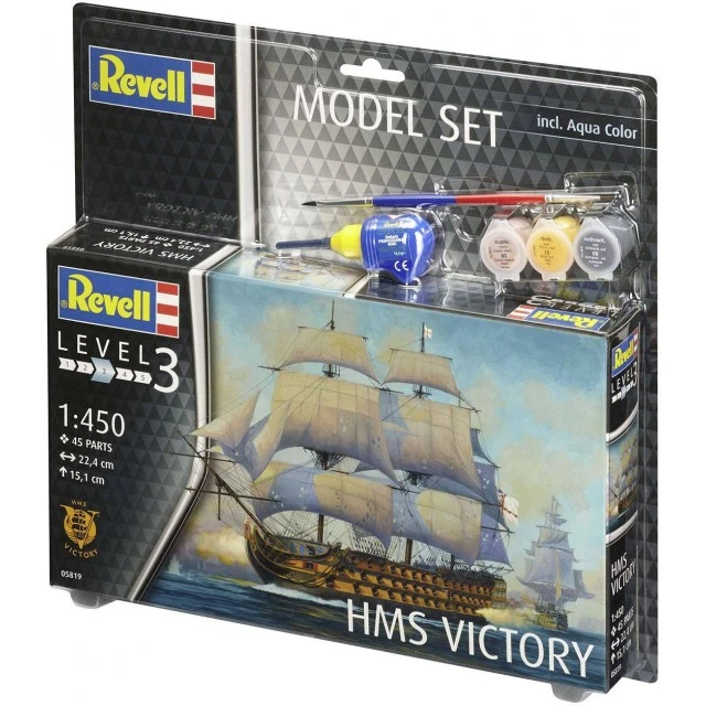 Комплект сглобяем модел Ветроходен кораб HMS Victory, 45 части
