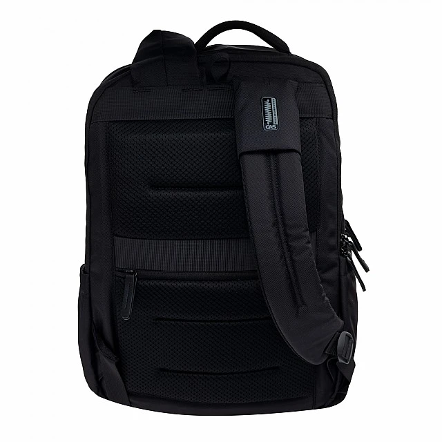 Business backpack, Astra, ABAG, Black, 43 x 30 x 15 cm