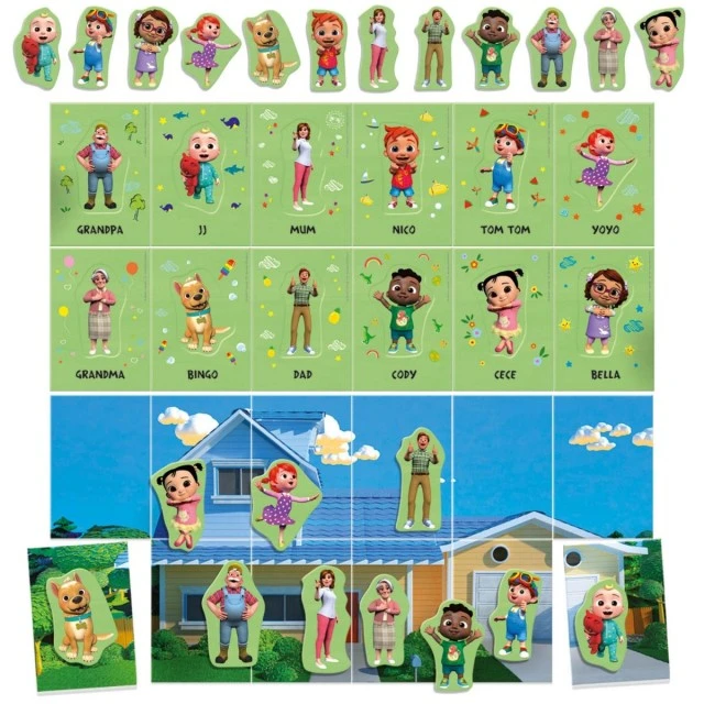 Образователна игра, Headu, Cocomelon, Бебешки флаш карти