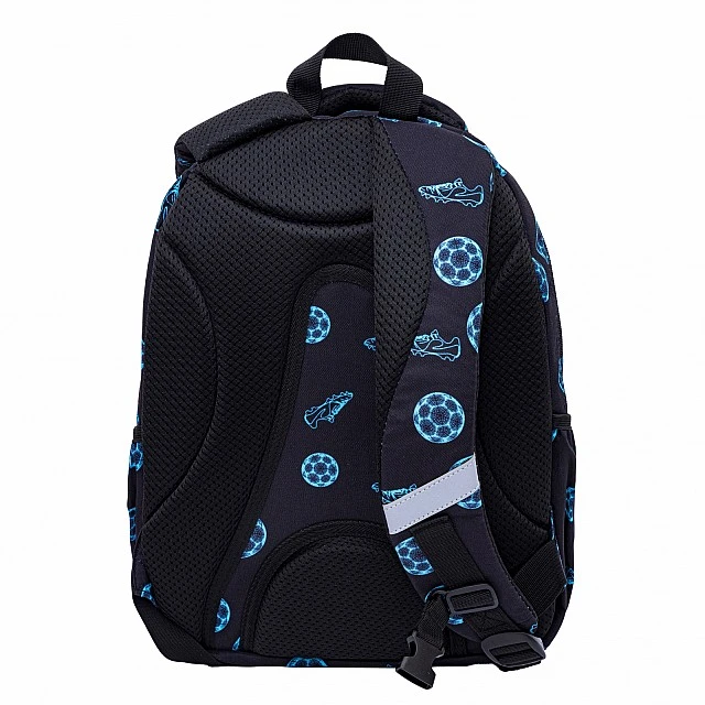 School backpack, Head, Football fan, AB330, 39 x 28 x 15 cm