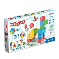 Магнитен конструктор Magicube, Creative, 24 части