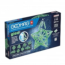 Магнитен конструктор Glow 339, 93 части
