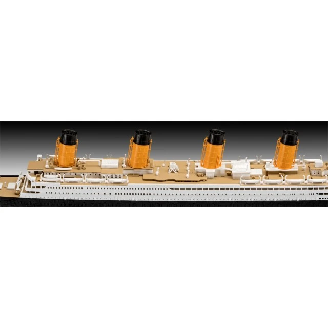 Assembly model, Revell, RMS Titanic, Without glue, 156 parts