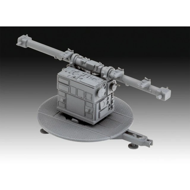 Assembled model 8.8 cm Flak 37 + Sd.Anh.202, 196 parts