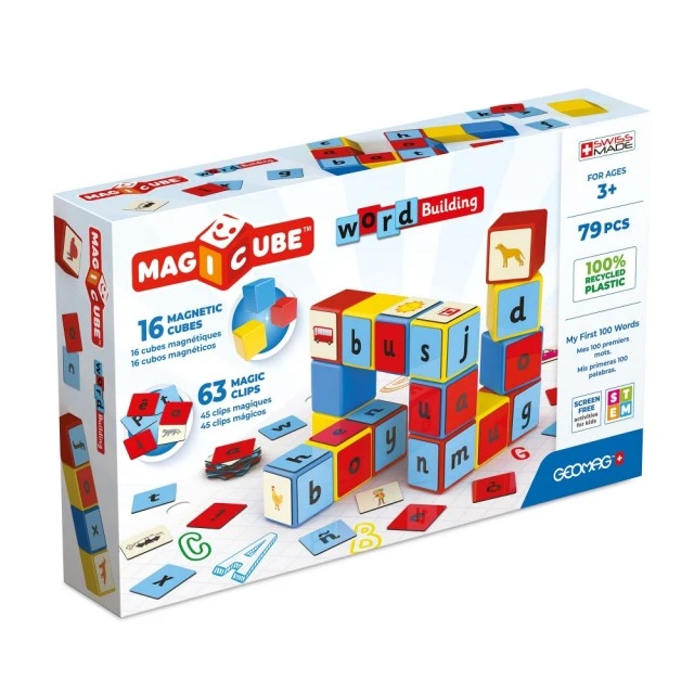 Магнитен конструктор Magicube, Съставяне на думи 259, 79 части