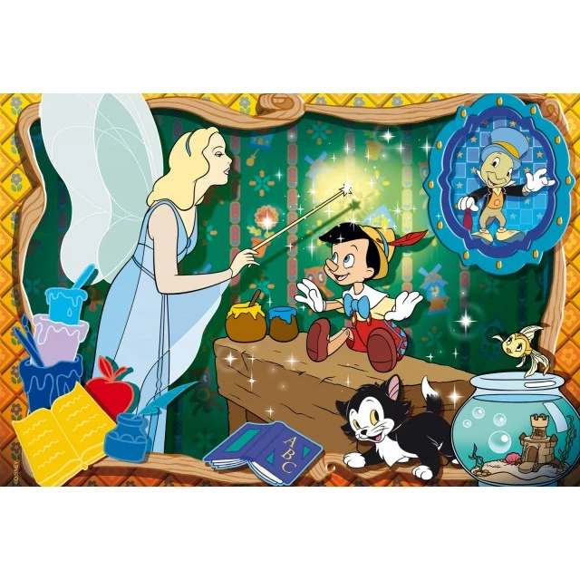 Puzzle, Lisciani, Pinocchio, Two-sided puzzle 24 pieces