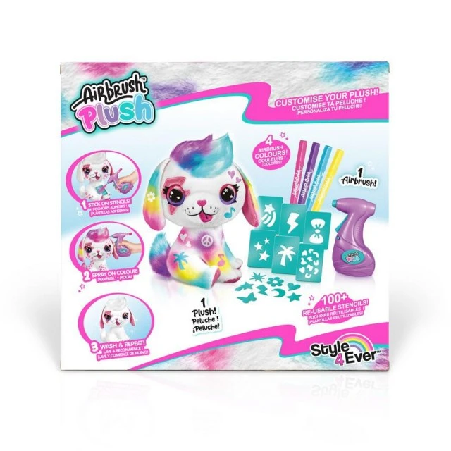 Творчески комплект, Canal Toys, Плюшена играчка за оцветяване, Сладко кученце