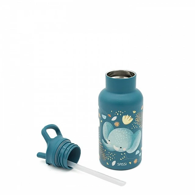 Stainless steel thermo bottle, Sassi, 350ml, Elephant