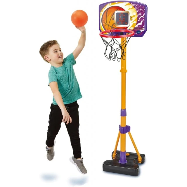Interactive toy, Vtech, Basketball hoop with stand and counter