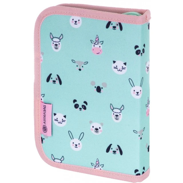 School toiletry bag Astra, Panda, 20x14x3.5 cm