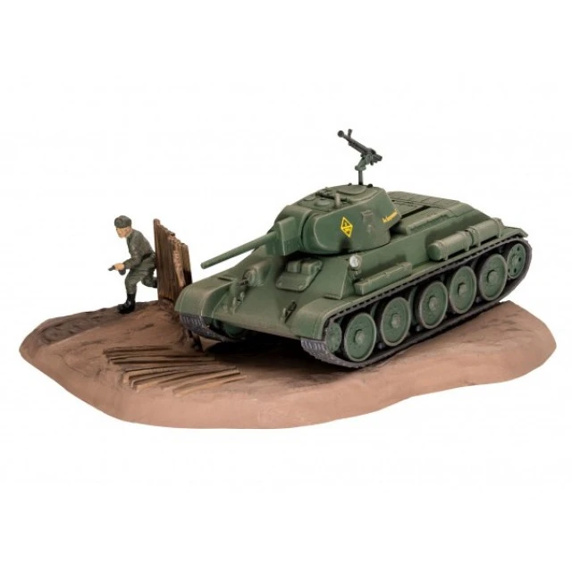 Сглобяем модел Съветски танк T-34/76 Модел 1940, 76 части