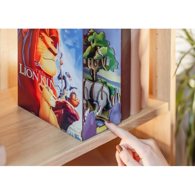 Assembly model with LED light, Revell, The Lion King, Small Worlds for assembly, 82 parts