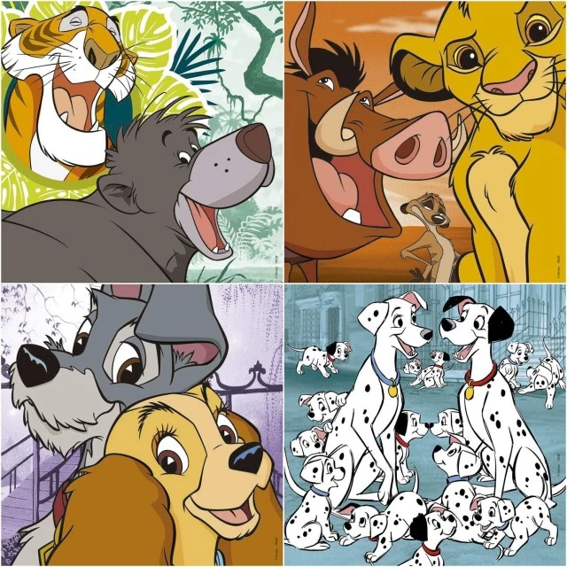 Disney classics - puzzle 12-16-20-25 pieces